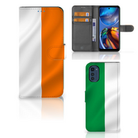 Motorola Moto E32 | Moto E32s Bookstyle Case Ierland - thumbnail