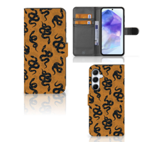 Telefoonhoesje met Pasjes voor Samsung Galaxy A55 Snakes