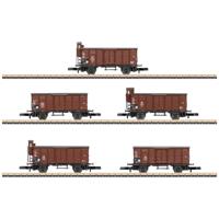 Märklin 86605 Z set van 5 goederenwagens G 10 van de DB - thumbnail