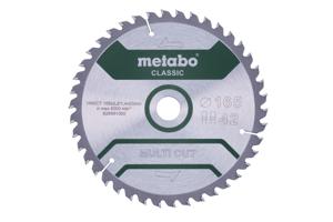 Metabo MULTI CUT CLASSIC 628661000 Cirkelzaagblad 165 x 20 x 1.4 mm Aantal tanden: 42 1 stuk(s)