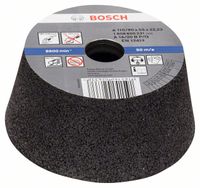 Bosch Accessoires Schuurkom, conisch - metaal/gietijzer 90 mm, 110 mm, 55 mm, 16 1st - 1608600231 - thumbnail