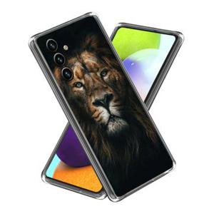 Samsung Galaxy A35 Stijlvolle Ultradunne TPU Hoesje - Leeuw