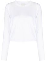 Loulou Studio t-shirt en coton Masal à manches longues - Blanc