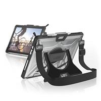 URBAN ARMOR GEAR Plasma Handstrap Case | Microsoft Surface Pro 7+/7 | ice (transparent) | SFPROHSS-L-IC