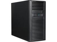 Supermicro CSE-732D4-903B Mid-Tower Behuizing (micro-ATX, 4x 3,5 interne, 2x USB 3.0, 2x USB 2.0) zwart