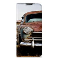 Motorola Moto E20 Stand Case Vintage Auto - thumbnail