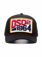 DSQUARED2 casquette à patch logo 1964 - Noir