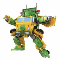 Diverse Transformers x Teenage Mutant Ninja Turtles Action Figure Party Wallop 18 cm speelfiguur