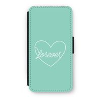 Forever heart pastel: iPhone 7 Plus Flip Hoesje - thumbnail