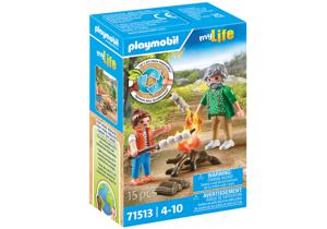 Playmobil My Life Kampvuur met marshmallows 71513