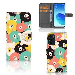 OPPO Reno6 5G Leuk Hoesje Bears