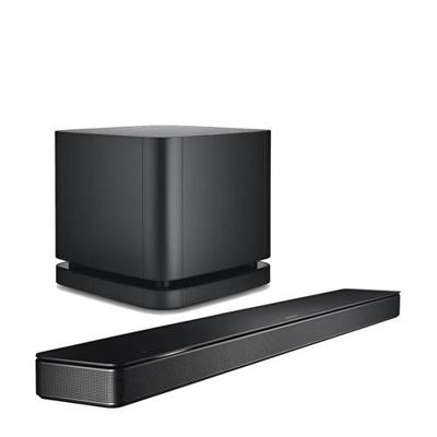Bose Home Cinema Bundel 500 soundbar + subwoofer (Zwart) Bose Home Cinema Bundel 500 soundbar + subwoofer (Zwart)