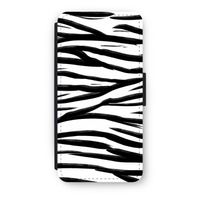 Zebra pattern: iPhone 7 Flip Hoesje - thumbnail