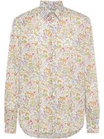 Paul Smith chemise à fleurs - Blanc - thumbnail