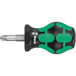 Wera 355 PZ Stubby 05008855001 Kruiskop schroevendraaier PZ 3 Koplengte: 25 mm