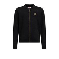 WE Fashion vest met glitters zwart