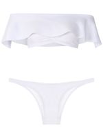 Amir Slama bikini à design superposé - Blanc - thumbnail