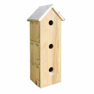 Vogelhuis/nestkast drie woningen 51 cm   -