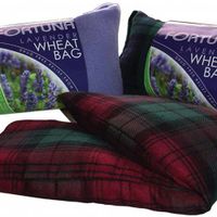 Tarwezak lavendel tartan fleece