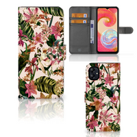 Samsung Galaxy A04e Hoesje Flowers