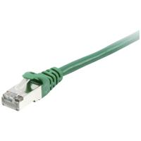 Equip 605640 RJ45 Netwerkkabel, patchkabel CAT 6 S/FTP 1.00 m Groen Vergulde steekcontacten 1 stuk(s) - thumbnail