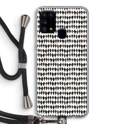 Crazy shapes: Samsung Galaxy M31 Transparant Hoesje met koord