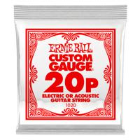 Ernie Ball P01020 snaar voor muziekinstrumenten Akoestisch/elektrisch 6 stuk(s) Gitaar