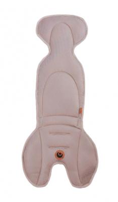 Easygrow autostoelkussen 74 x 22 cm mesh lichtbruin Easygrow autostoelkussen 74 x 22 cm mesh lichtbruin