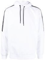 Calvin Klein hoodie à bande logo - Blanc