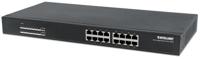 Intellinet 560993 netwerk-switch Unmanaged L2 Gigabit Ethernet (10/100/1000) Power over Ethernet (PoE) 1U Zwart