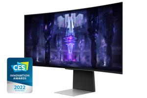 Samsung Odyssey Neo G8 LS34BG850SUXEN computer monitor 86,4 cm (34") 3440 x 1440 Pixels UltraWide Quad HD OLED Zilver