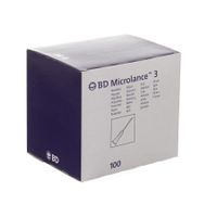 Bd Microlance 3 Naald 21g 2 Rb 0,8x50mm Groen 100 - thumbnail