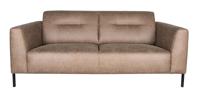 LABEL51 2,5-zits Bank 'Napoli' Microfiber, kleur Taupe