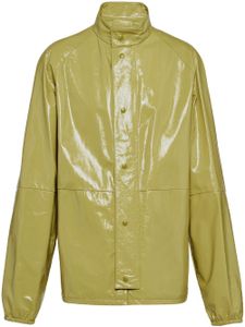 Prada veste en cuir verni - Vert