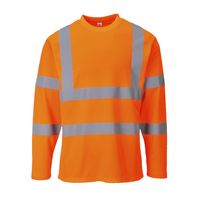 Portwest S278 Hi-Vis T-Shirt Long Sleeves