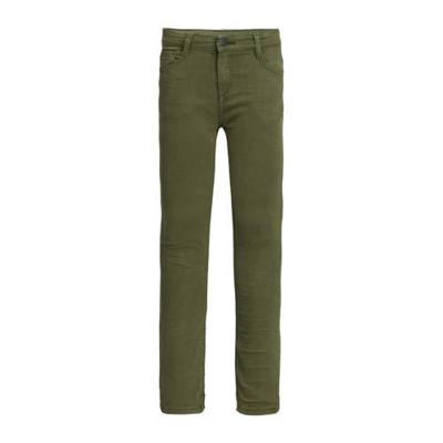 WE Fashion Blue Ridge skinny jeans groen
