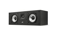 Polk Audio Monitor XT30 Hoge Resolutie Center Channel Luidspreker, Center Speaker met Hi-Res Gecertificeerde Prestaties, Dolby Atmos-gecertificeerd en DTS:X-compatibel - Zwart