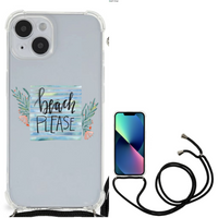 iPhone 14 Stevig Bumper Hoesje Boho Beach