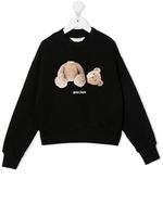 Palm Angels Kids sweat à imprimé Teddy Bear - Noir