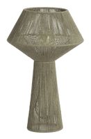 Light & Living Tafellamp Fugia Jute - Groen