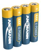 ANSMANN X-Power alkaline batterij Micro AAA 4 Stuk zwart