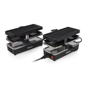 Tristar RA-2742 raclette 4 persoon/personen 800 W Zwart, Roestvrijstaal