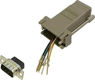 BKL Electronic 10121109 Adapter D-SUB-stekker 9 pol. - RJ45-bus 1 st. Single