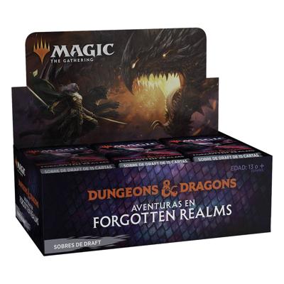 Magic the Gathering D&D Aventuras en Forgotten Realms Draft Booster Display (36) spanish
