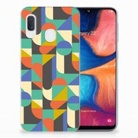 Samsung Galaxy A20e TPU bumper Funky Retro