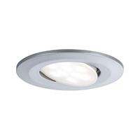 Paulmann 99928 LED inbouwlamp Calla rond incl. 1x6W IP65 inbouwspots chroom mat kastlicht kunststof inbouwlamp 4000 K