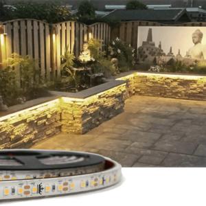 3 meter warm witte led strip voor buiten losse strip