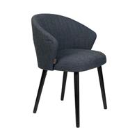 Dutchbone Eetkamerstoel Waldo Blauw