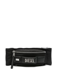 Diesel sac banane à plaque logo - Noir