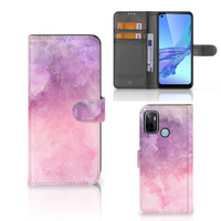 Hoesje OPPO A53 | OPPO A53s Pink Purple Paint